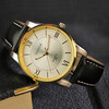 Роскошные золотые мужские часы 2017 Лучшие знаменитые бренды Casual Quartz Watch YAZOLE Высокое качество Мужские золотые наручные часы
