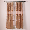 1PC 100X200CM Европейский Gloden Royal Роскошные шторы для спальни Window Шторы для гостиной Элегантные жалюзи Drapes Кружева Curtai для спальни