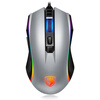-Benz (Sades) Оптический кабель RGB макро фантом мышь (серый металлик) лол компьютер USB игровой периферии мышь макропрограммирование курица Je мыши выживание Royale wrangler механическая мышь кабель usb макро програмирование игра мышь мышь