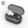 ИКФ F8 отдельного Bluetooth гарнитура спорт бега бинауральной мини невидимого беспроводное реальное ухо воздух естественного Huawei проса OPPO Apple, телефон универсальных черно-белые ездить гарнитура для каркам tk f8