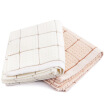 Sanli towel home textile staggered square cotton towel two loaded