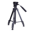 Youneng YUNTENG VT-6008 professional professional tripod PTZ sets of micro single digital SLR camera camera travel with high quality aluminum portable tripod black