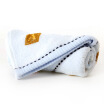 Gold cotton textured satin cartoon child towel blue single piece E053 52 28cm