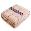 Jingdong Supermarket Sanli Home Textiles combed cotton series satin stalls towel towel shallow brown