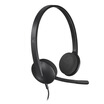 Logitech H340 USB Headset Microphone Black
