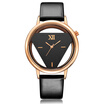 GEEKTHINK Classic Elegant Hollow Quartz Lady Watch Women Luxury Brand Gold Ladies Casual Dress Leather Strap Clock Female Girls Tr