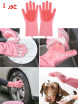 Guantes Para El Hogar Invierno Impermeable Duradero Guantes De Goma Gruesos Y Calientes Guantes Para Lavar Platos