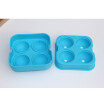 DIY 48 Grids Ice Tray  Silicone Ice Hockey Mold Moldes Para Paletas