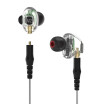 M2 HiFi Stereo Deep Bass Auriculares Intrauditivos Controlador Dual 2 En 1 BT Auriculares Inalámbricos  Auriculares Con Cable Micrófono Incorporado Co