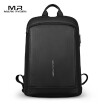 MARK RYDEN Slim Laptop Mochila Hombres Thin Backpack 156 Pulgadas Work Man Backpack Business Bag Unisex Black Ultralight Backpack