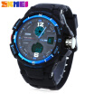 Skmei 1148 Men Double Movement Sport Watch Water Resistance Dual Time Day Alarm Light Wristwatch
