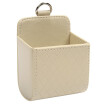 Auto Vent Outlet Trash Box PU Leather Car Soporte Para Teléfono Móvil Bolsa De Almacenamiento Organizador Automóvil Caja Colgante