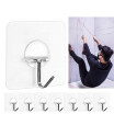 〖Follure〗Strong Transparent Suction Cup Sucker Wall Hooks Hanger For Kitchen Bathroom 8pc