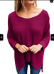 Loose leisure nine point sleeve sweater