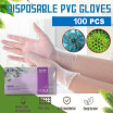 Guantes Desechables De PVC De 100 Piezas Guantes De Vinilo De Protección Personal GRATUITOS SIN POLVO