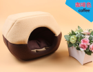 Pet nest Mongolia bag dog house cat house Dual purpose summer mat dog house folding indoo