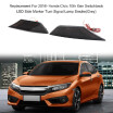 Reemplazo Para 2016- Honda Civic 10th Gen Switchback LED Marcador Lateral Luz De Señal De Giro Humo