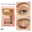 Pretty Comy 9 Colores Nude Matte Eye Shadow Palette Shining Eyeshadow Palette