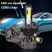 1pair Automobile LED Headlamp Bulb 12V 60W 6500k white Car Fog Light Super Bright Spotlight lamp H1 H11 9006 H7 H4 Car Headlight