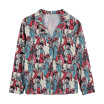 Blusa De Mujer Con Estampado De Dibujos Animados De Moda Blusas De Manga Larga De Primavera Y Otoño 2020 Nuevas Blusas De Gasa Para Mujer