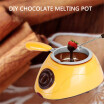 Multifunctional Chocolatiere Electric Chocolate Melting Pot For Fondue Party Kitchen Food Processor With Tools Set