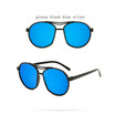 New sunglasses wholesale 15957 personalized color film mens sunglasses big frame tidal current male&female general sunglas