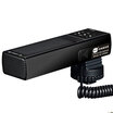 Diste dste small black stereo microphone Canon Nikon camera Panasonic camera shock absorption design to reduce noise