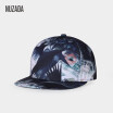 NUZADA 3D Printing Caps Men Women Couple Hip Hop Cap Spring Summer Autumn High Quality Cotton Material Punk