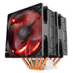 Cooler Master T611P CPU air-cooled radiator supports I9 2066 AM46 heat pipe direct touch 12CM blue light double fan white light top cover