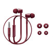 TCL MTRO100 in-ear headphones intelligent line control moving coil drive strong bass effect anti-winding flat coil dark blush mobile phone universal
