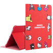 Hello Kitty iPad Air 2019 new protective cover iPad Pro105 inch flat protective shell cartoon all-inclusive anti-drop sleeping bracket leather case happy surround red