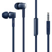 TCL MTRO100 in-ear headphones intelligent line control dynamic drive strong bass effect anti-winding flat coil sapphire blue mobile phone universal