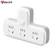 Bull BULL GN-9603K font shape one turn three socket conversion plug power converter 3 bit total control wireless conversion socket