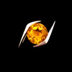 18K AU750G750 gemstone stud earrings