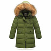 New Year Clothing White Duck Down Jacket Thin Down Jacket Girls Teenagers Down Jacket Children Winter Filling Down Jacket Boy