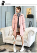 2018 new down cotton-padded winter cotton-padded winter cotton-padded winter cotton-padded jacket for womens long style