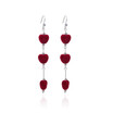 925 sterling silver lovely bead Wool ball long style are very personality&beautiful earrings specially designed for you
