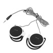 35mm Wired Gaming Headset On-Ear Sports Headphones Ear-hook Music Earphones for Smartphones Tablet Laptop Desktop PC