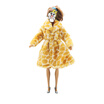 Fashion Clothes for Doll Leopard-printed Plush Coat Doll Clothes Accessory for Kids Toy Present