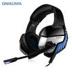 ONIKUMA K5 Pro Stereo Gaming Headset Over-ear Headphones with MIC LED Light for Xbox One PS4 PC