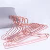 Ting Hao Space Aluminum Alloy Hanger Adult No Clothes Hanger Stainless Steel Non-slip Drying 10 Pack TH4077