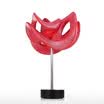 El sendero de los pensamientos Escultura digital Moderno Escultura abstracta Rojo y blanco Decoración para el hogar moderno Acentos