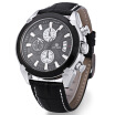Megir M2020 Male Quartz Watch Three Working Sub-dials Sport Wristwatch