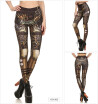 Fashion printed stretch tights digital print leggings wear leggings