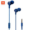 JBL C200SI In-ear Headphones 35mm Wired Stereo Music Headset Sports Earphone In-line Control with Mic Smart Phone Gaming Earbuds