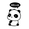 Removable Light Switch Decal Cartoon Cat Panda Cute Sticker Home Decor