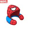 Marvel spiders hooded U-shaped pillow hooded neck pillow lunch break portable plush pillow home supplies office must travel god