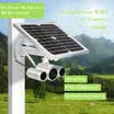 Wanscam 1080P Cámara solar IP 4G Cámara inalámbrica WIFI Cámara IP IR-CUT Visión nocturna a prueba de agua Energía solar y de batería al aire libre 3G GS