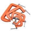 Harden G-clip G-tipo C-tipo abrazadera de carpintería clip fijo abrazadera de carpintería abrazadera de fijación rápida 4 pulgadas 600202