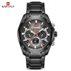 NAVIFORCE 9113 Reloj Masculino De Cuarzo Con 6 Punteros Correa De Acero Inoxidable Reloj De Pulsera